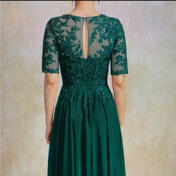 JJs House | Dresses | A Line Scoop Chiffon Lace Mother Of The Bride ...